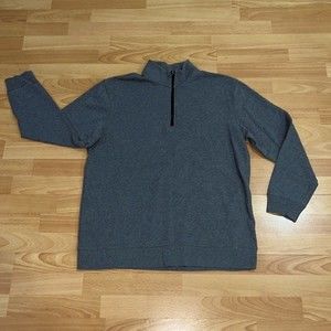 George Lightweight Pullover 1/4 Zipper Gray